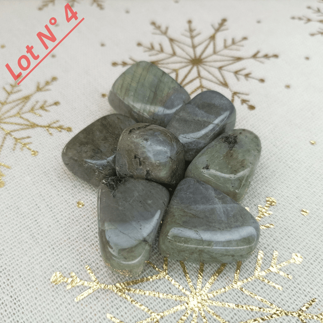 Labradorite / Pierres Roulées / Lot N° 4