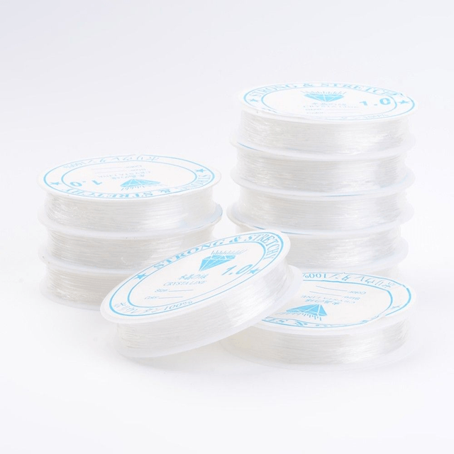 Fil élastique transparent 1,00 mm