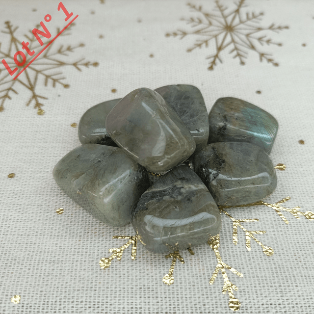 Labradorite / Pierres Roulées / Lot N° 1