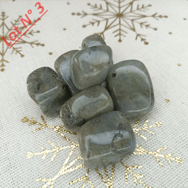 Labradorite / Pierres Roulées / Lot N° 3