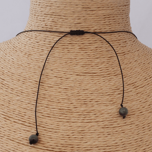Oeil d'Aigle - Collier Classique en Pierres Naturelles