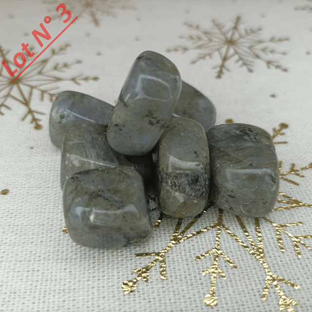 Labradorite / Pierres Roulées / Lot N° 3