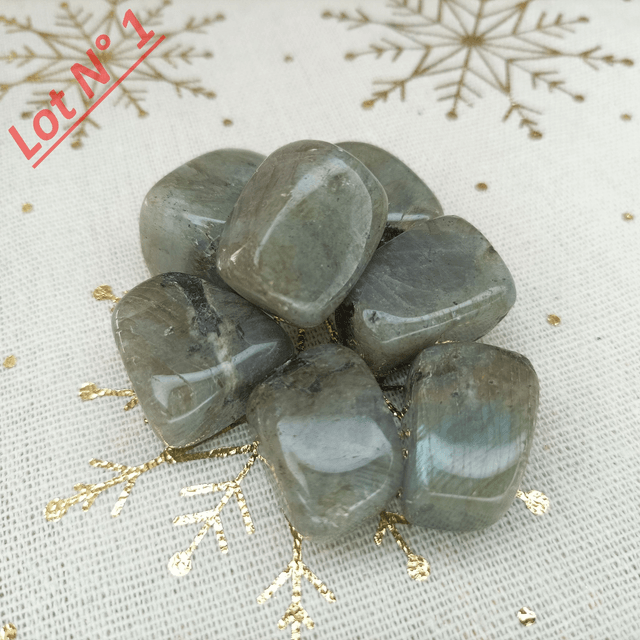 Labradorite / Pierres Roulées / Lot N° 1