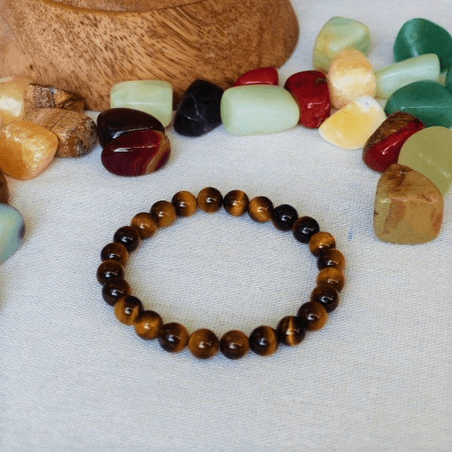 Bracelet Oeil de Tigre 8 mm