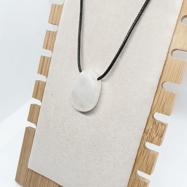 Pendentif Cristal de Roche - Pierre Percée
