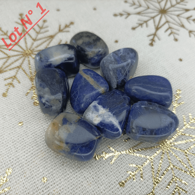Sodalite / Pierres Roulées / Lot N° 1