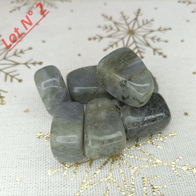 Labradorite / Pierres Roulées / Lot N° 2