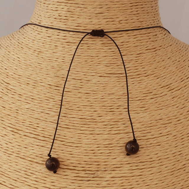 Grenat - Collier Classique en Pierres Naturelles