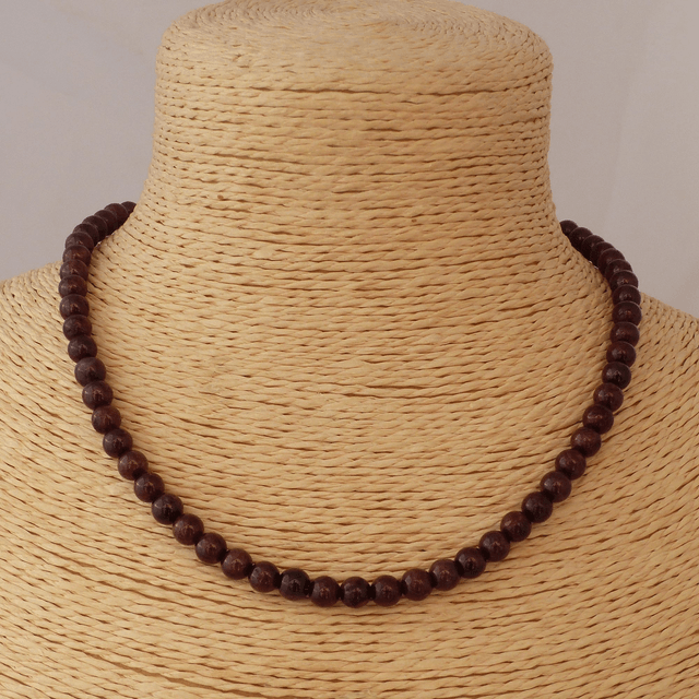 Grenat - Collier Classique en Pierres Naturelles