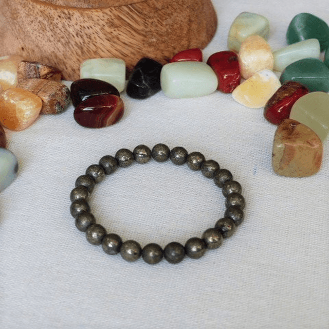 Bracelet Pyrite 8 mm