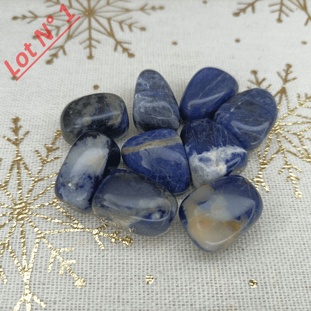 Sodalite / Pierres Roulées / Lot N° 1