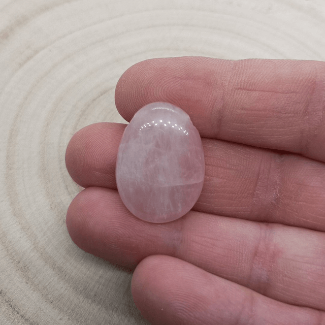 Pendentif Quartz Rose - Pierre Percée
