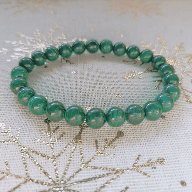 Bracelet Malachite 8 mm