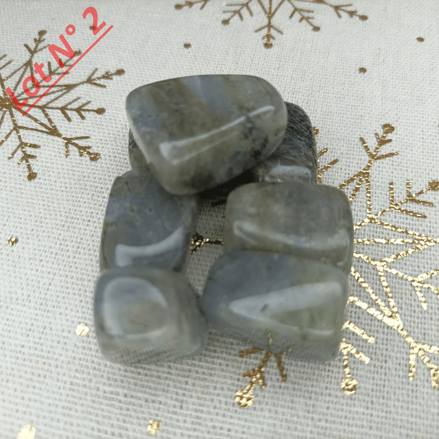Labradorite / Pierres Roulées / Lot N° 2
