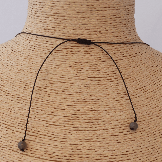 Labradorite - Collier Classique en Pierres Naturelles