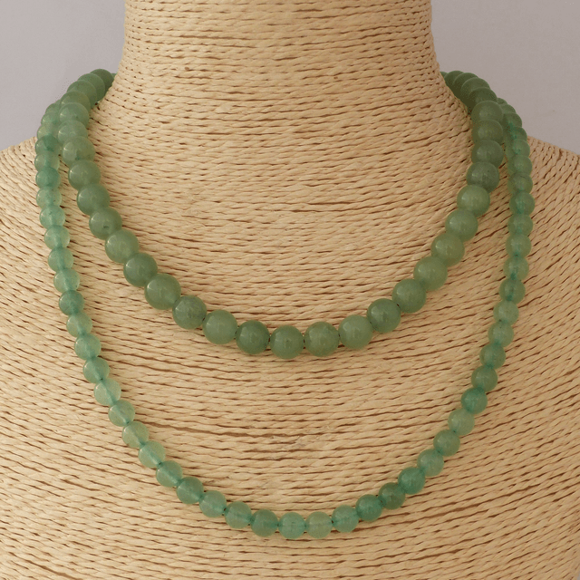 Aventurine - Collier Classique en Pierres Naturelles