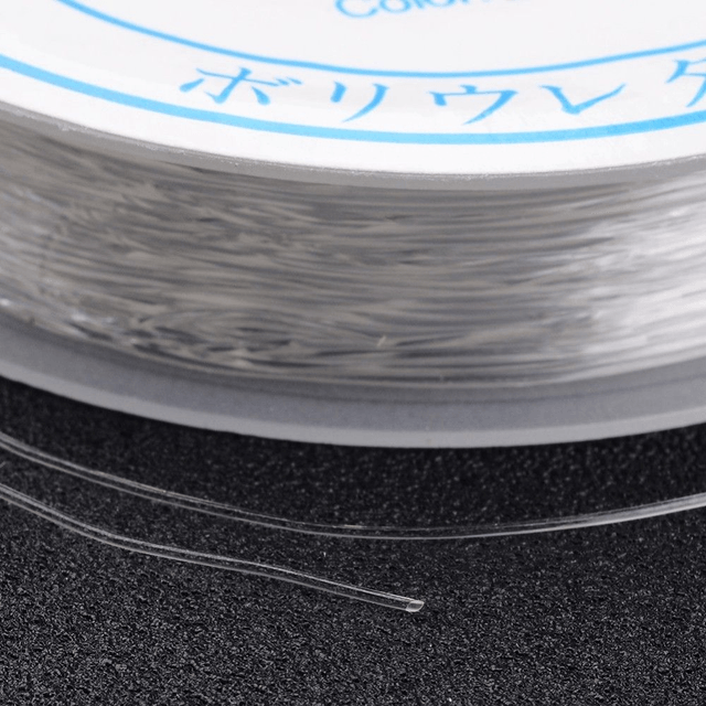 Fil élastique transparent 0,5 mm
