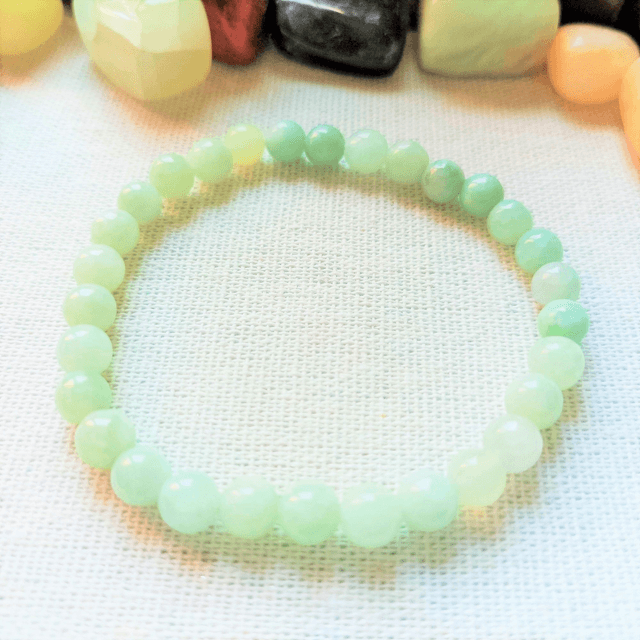 Bracelet Jade de Birmanie 6 mm