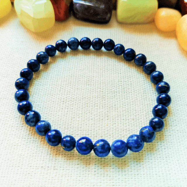 Bracelet Lapis Lazuli 6 mm