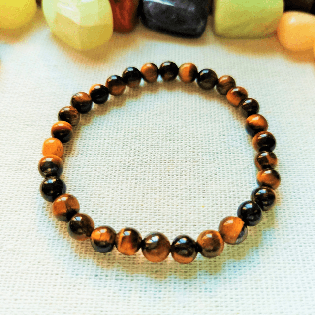 Bracelet Oeil de Tigre 6 mm