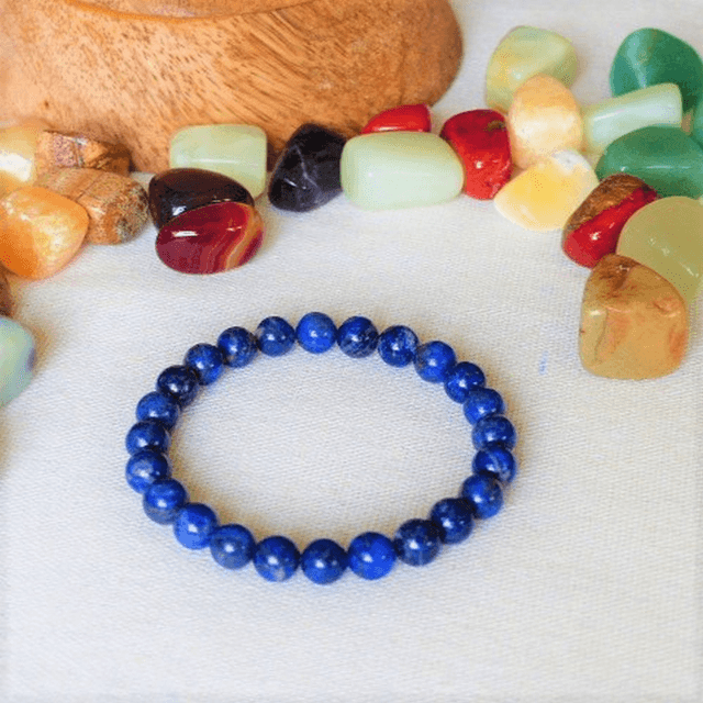 Bracelet Lapis Lazuli 8 mm