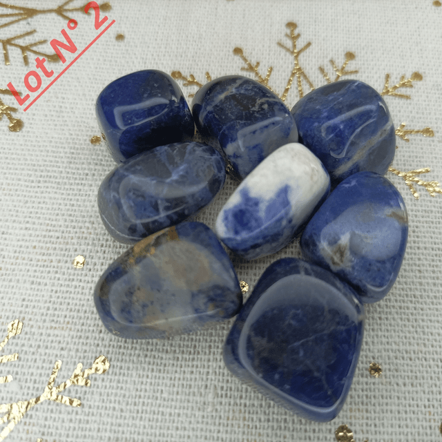 Sodalite / Pierres Roulées / Lot N° 2
