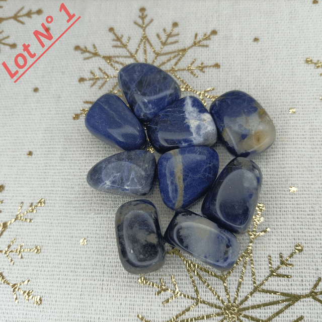 Sodalite / Pierres Roulées / Lot N° 1