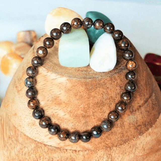 Bracelet Bronzite 6 mm