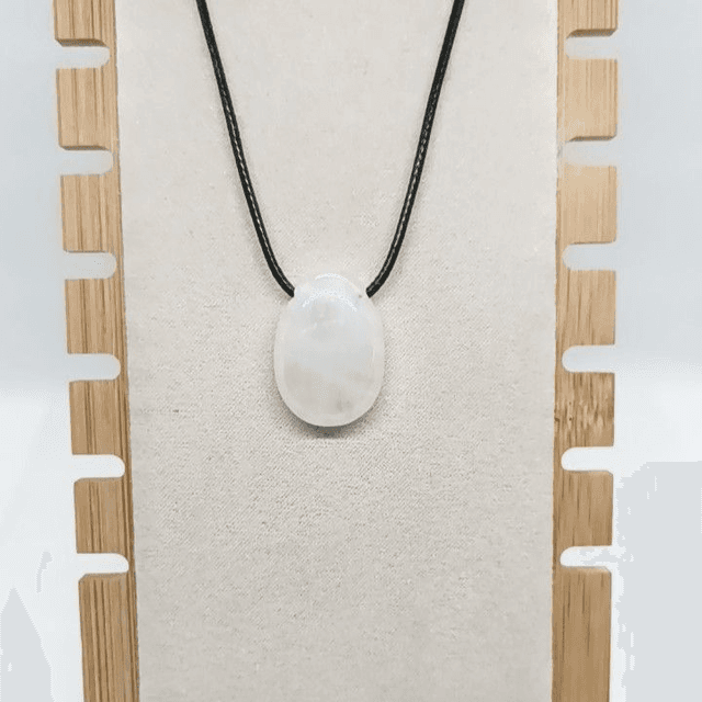 Pendentif Cristal de Roche - Pierre Percée