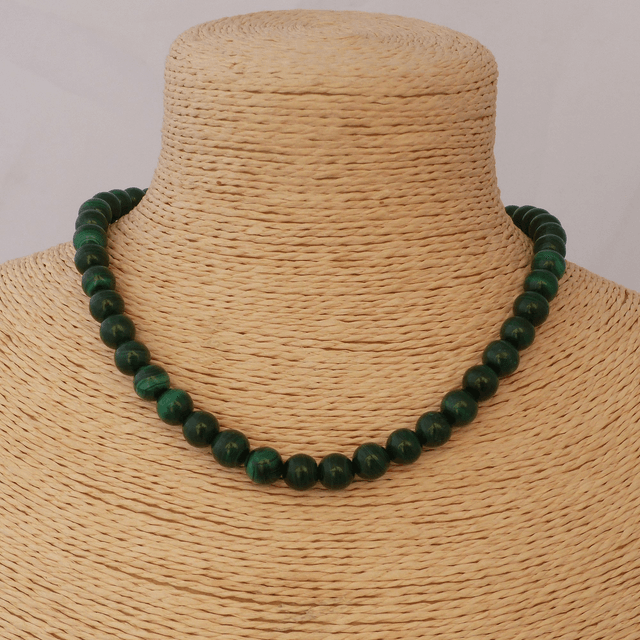 Malachite - Collier Classique en Pierres Naturelles