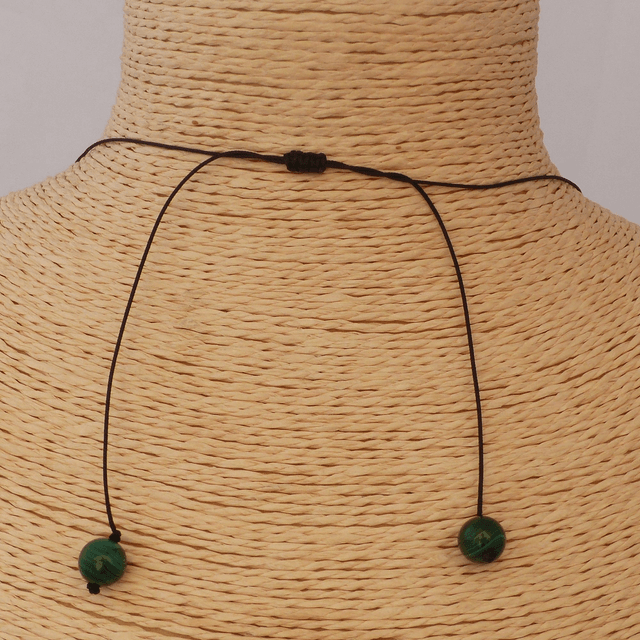 Malachite - Collier Classique en Pierres Naturelles